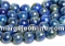 Margele Lapis lazuli natural tratat, rotund, 8.5mm