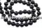 Margele onix negru mat, rotund, 3mm