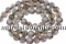 Natural silver moonstone, round, 7.5mm
