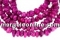 Jade, free form rondelle, lilac purple, 10-14mm