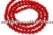 Margele granat grosular oliv natural, rotund, 11mm