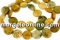 Margele coral fosil, disc, 10mm