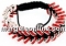 Bratara shamballa cu 44 rhinestone, olivine - x1