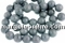 Jade, round, pink, 6mm