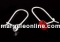 Baza cercei cu bordura, ag925, rivoli Swarovski 6mm - x1per