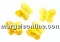 Swarovski, butterfly bead, rose peach, 8mm - x2