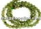 Natural olive grossular garnet, round, 5.2mm
