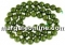 Margele granat grosular oliv natural, rotund, 8.5mm