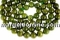 Margele granat grosular oliv natural, rotund, 10mm