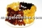 Bracelet with natural amber beads , chips , 12- 13mm