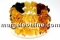 Bracelet with natural amber beads , chips , 11- 13mm