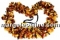 Natural amber necklace beads , chips , 6-8mm
