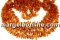 Colier cu margele chihlimbar natural, chips, 11-15mm