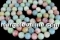 Multicolor morganite, natural A grade, round, 10mm