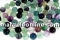 Multicolor morganite, natural A grade, round, 10mm