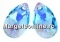 Swarovski, pandantiv picatura, aquamarine shimmer, 16mm - x1