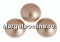 Swarovski, crystal pearl cabochon, powder rose, 10mm - x2