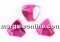 Swarovski, pyramid cabochon, satin calvz, 4mm - x1