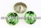Swarovski, chaton SS39, peridot aurore boreale, 8mm - x2