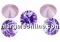 Swarovski, chaton SS34, antique pink, 7mm - x2