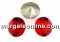 Swarovski, chaton SS29, ruby, 6mm - x4