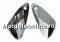 Swarovski, wing pendant, crystal copper, 39mm - x1