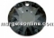 Swarovski, frosted Sun pendant, silver night, 33mm - x1