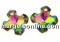 Swarovski, greek cross pendant, metallic sunshine, 28mm - x1