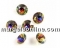 Swarovski, chaton SS39, sahara, 8mm - x2