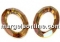 Swarovski, cosmic oval fancy, antique pink, 22x16mm - x1