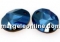 Swarovski, kaputt oval pendant, silver night, 26mm - x1