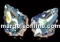 Swarovski,  baroque pendant, blue aurore boreale, 16mm - x1
