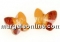 Swarovski, margele fluture, jonquil, 12mm - x1