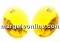 Swarovski, pandantiv oval, sunflower, 10mm - x1