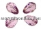 Swarovski, drop bead, rose, 10.5mm - x2