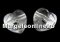 Swarovski, heart bead, white alabaster, 10mm - x2