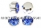 Swarovski, chaton montees siam, 3.5mm - x20