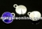 Baza cercei cu bordura, argint 925, rivoli Swarovski 14mm - x1per