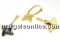 Tortite ag 925 aurit, romb pt Swarovski 4485 de 10.5mm - x1per