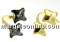 Tortite ag 925 aurit, romb pt Swarovski 4485 de 10.5mm - x1per