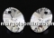 Swarovski, pandantiv oval, light silk, 10mm - x1