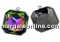 Swarovski gun metal pendant base 4727, 23x23mm - x1
