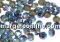 Swarovski, chaton pp21, black diamond satin, 2.8mm - x20