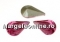 Swarovski, fancy rivoli Pear, rose, 6mm - x4