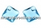 Swarovski, pandantiv Princess cut, aquamarine, 11.5mm - x1