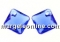 Swarovski, pandantiv Princess cut, aquamarine, 16mm - x1
