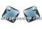 Swarovski, pandantiv Princess cut, montana, 16mm - x1