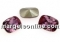 Swarovski, fancy rectangle, rose, 14x10mm - x1