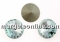 Swarovski, rivoli, powder blue, 12mm - x2