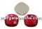 Swarovski, cabochon cushion, emerald, 7mm - x2